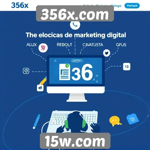 Estratégias de marketing digital do site 356x.com
